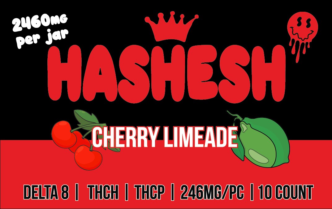 Hashesh Gummies 10ct Jar