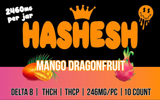 Hashesh Gummies 10ct Jar