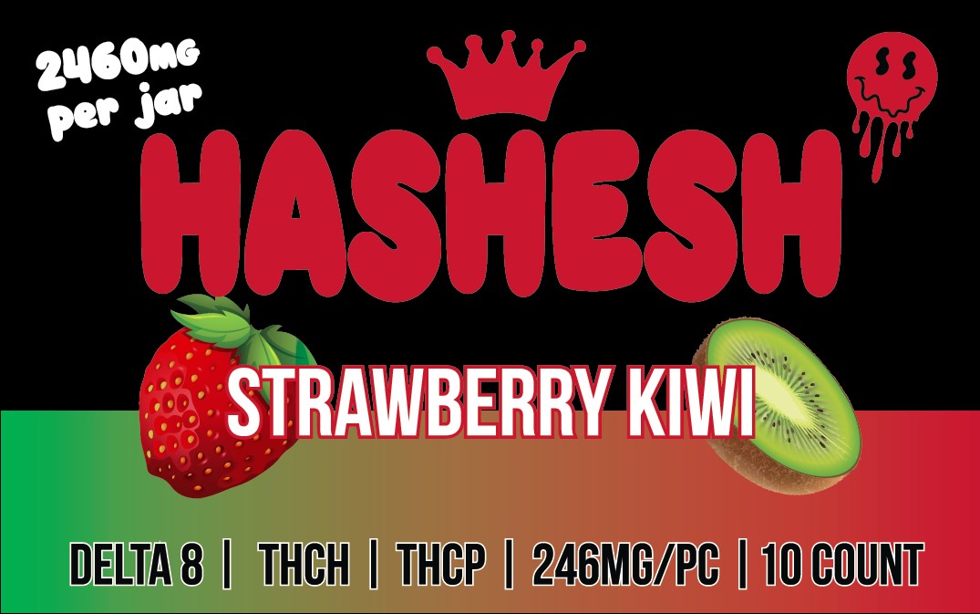 Hashesh Gummies 10ct Jar